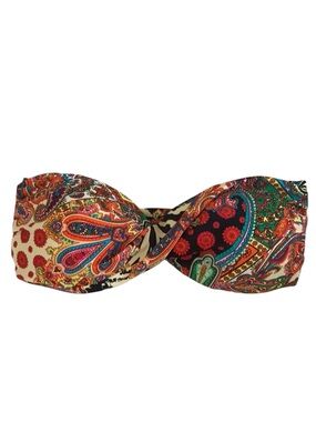 LULI FAMA heartbreaker twist bandeau top Small